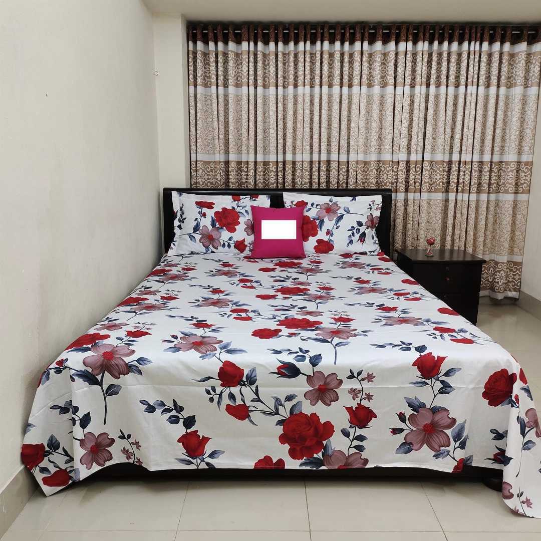 Unique,Design,100%,Cotton,King,Size,Bedsheet