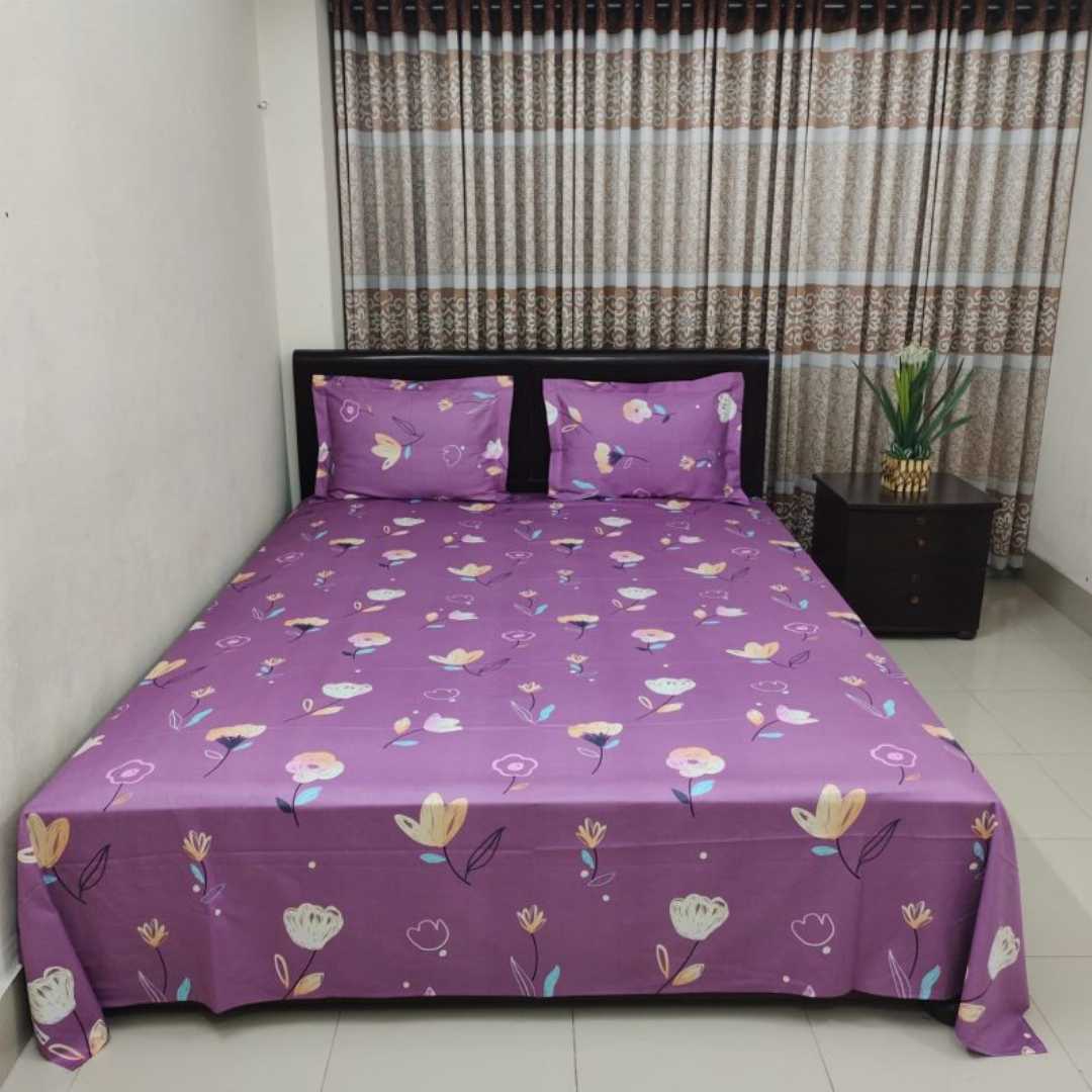 Unique,Design,100%,Cotton,King,Size,Bedsheet