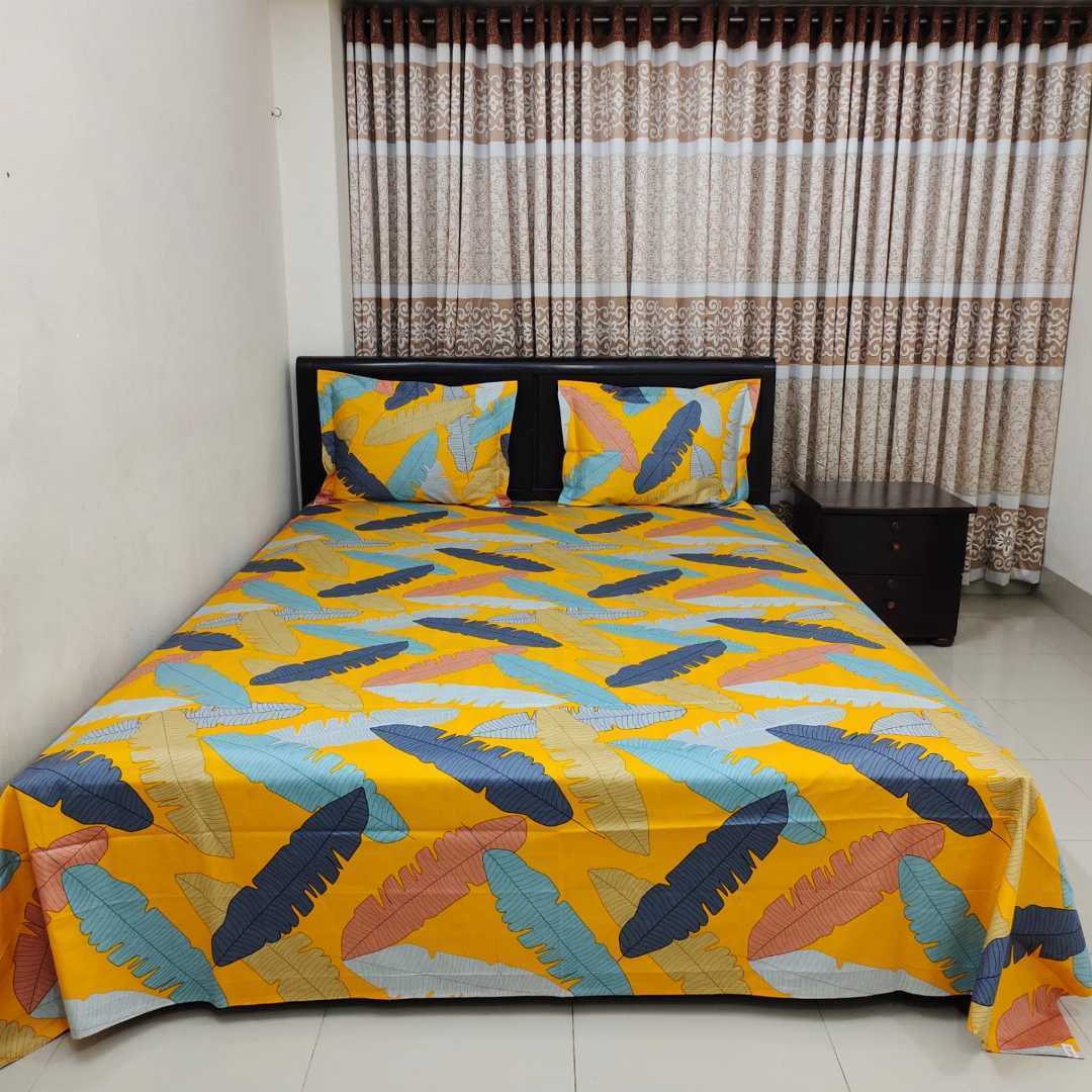 Unique,Design,100%,Cotton,King,Size,Bedsheet