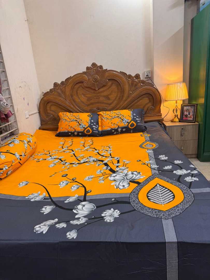 ,Luxury,King,size,Bed,Sheet,with,Matching,Pillow,covers