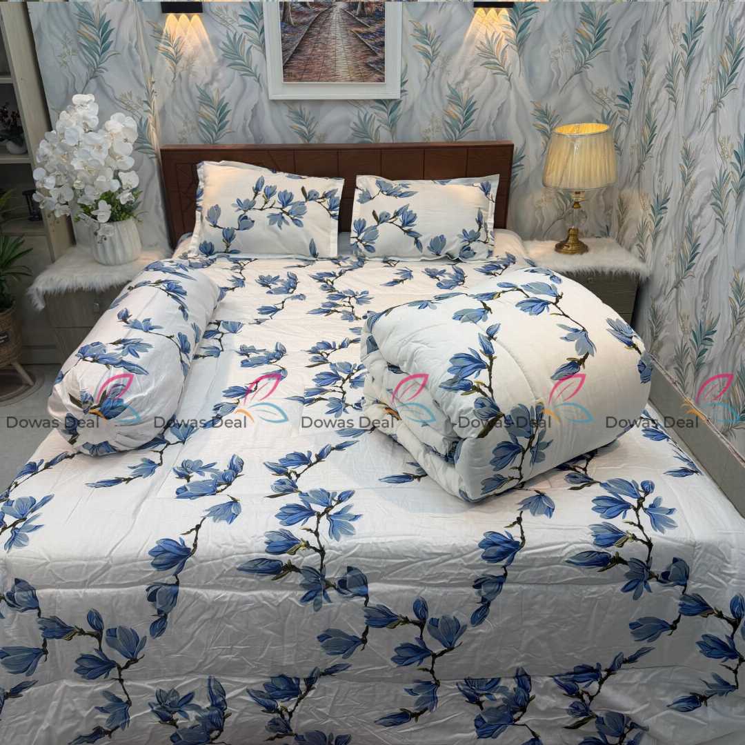 Premium,Quality,Twill,Cotton,Comforter,5,Pcs,Set,comforter, comforter set, soft bedding, warm comforter, premium comforter Bangladesh,  cotton comforter, bedding set, winter blanket, stylish bedding
