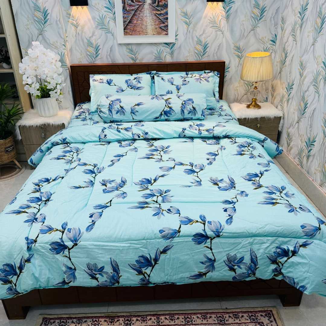 Premium,Quality,Twill,Cotton,Comforter,5,Pcs,Set,comforter, comforter set, soft bedding, warm comforter, premium comforter Bangladesh, cotton comforter, bedding set, winter blanket, stylish bedding