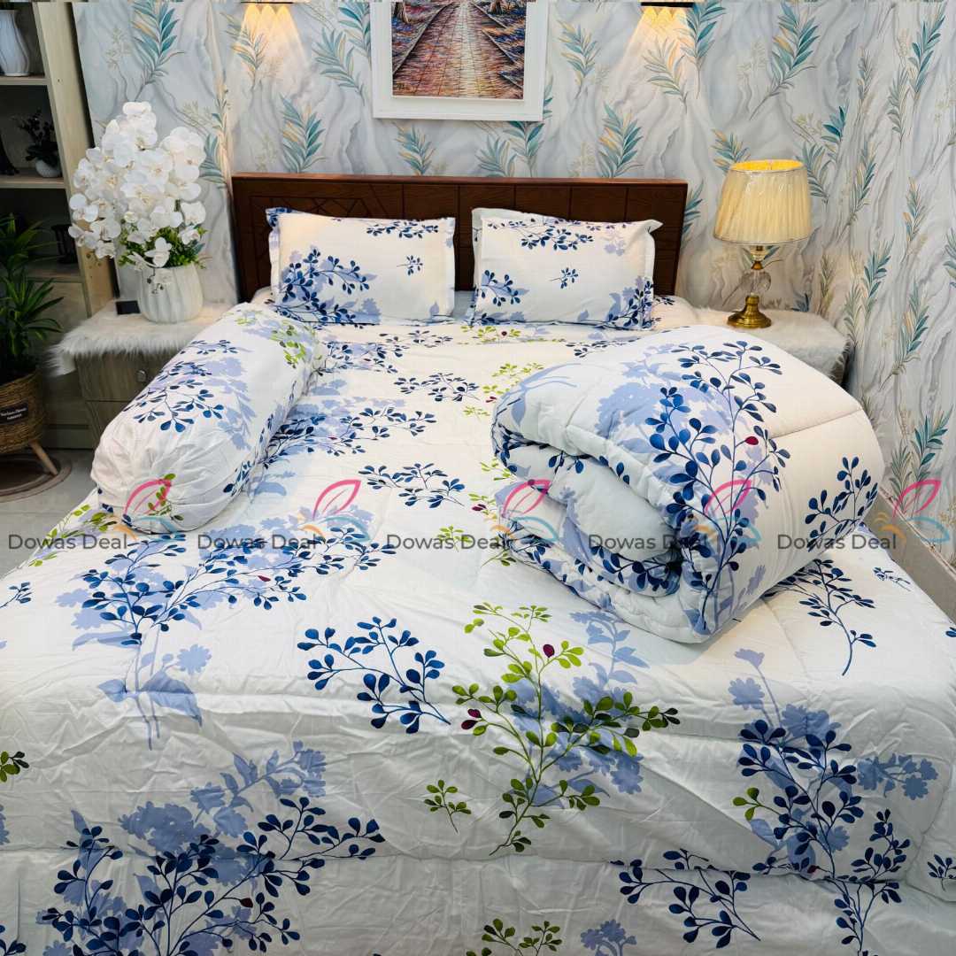Premium,Quality,Twill,Cotton,Comforter,5,Pcs,Set,comforter, comforter set, soft bedding, warm comforter, premium comforter Bangladesh,  cotton comforter, bedding set, winter blanket, stylish bedding
