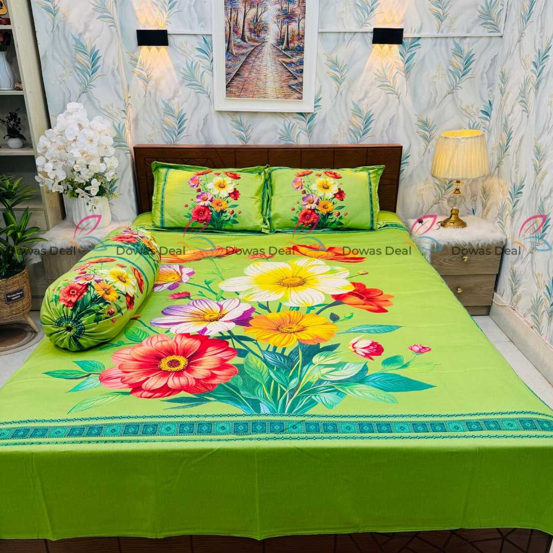 ,Luxury,King,size,Bed,Sheet,with,Matching,Pillow,covers